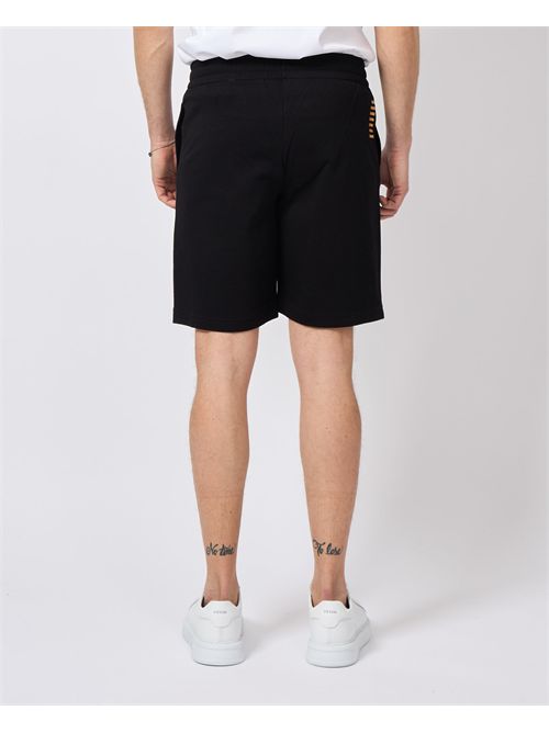 EA7 men's Bermuda shorts with contrasting logo EMPORIO ARMANI EA7 | 8NPS65-PJVRZ0208